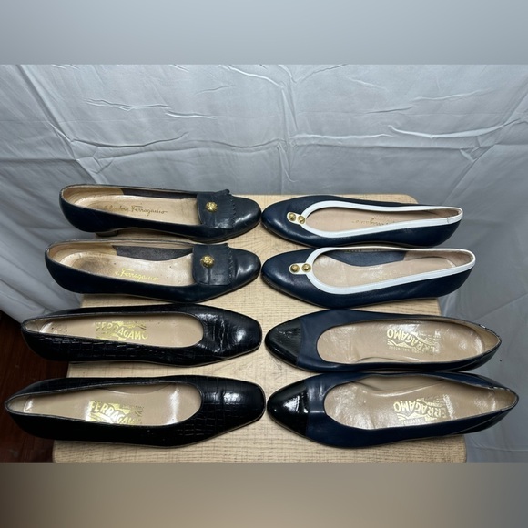 Salvatore Ferragamo 4 Pairs of Shoes - Picture 2 of 16